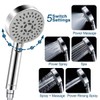 Housler® Bathroom 5 Function Handheld Shower Head with Extra Long