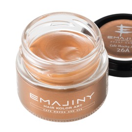 Emagini Cafe Mocha Ash 26A Ash Hair, Color Wax, Beige, 1.2 oz (36 g), Made in Japan, Unscented