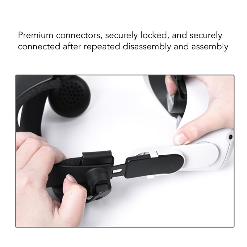 1 Pair Headset Connector Headset Adapter Deluxe Audio Strap Kit