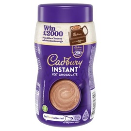 Cadbury Instant Hot Chocolate, Quick and Easy Hot Chocolate Mix, Approximately 11 Servings, 300 g (Pack of 1)