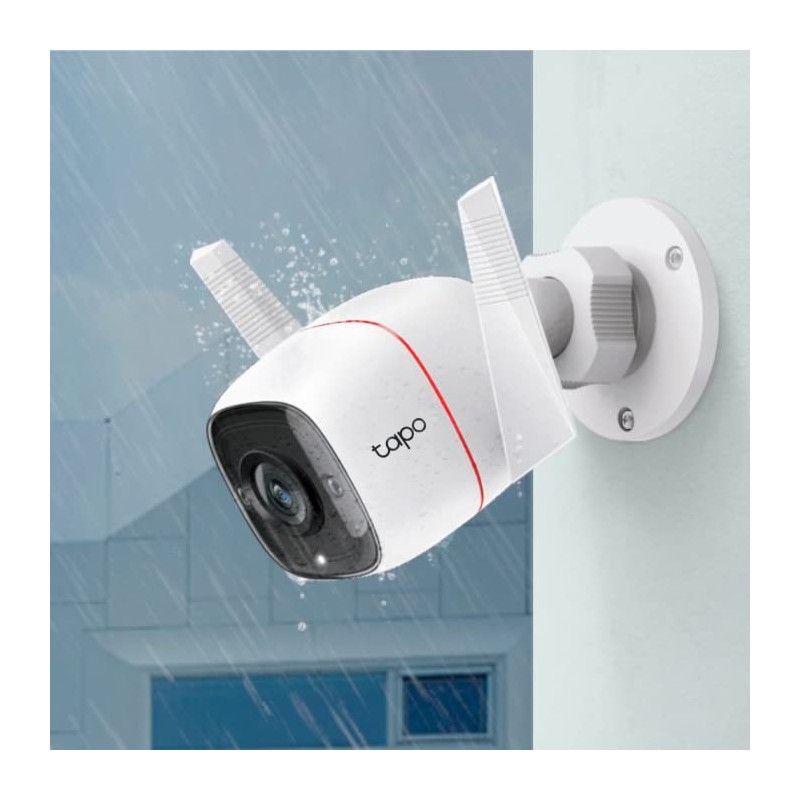 TP-Link TC65 WiFi Network Camera, Outdoor Camera, 1296p, 3 Megapixels,