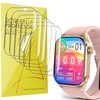 Compatible with SOUYIE Smartwatch Screen Protector, Lamshaw Full Coverage TPU