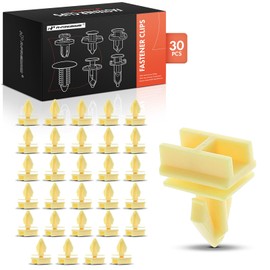 A-Premium 30PCS Nylon Wheel Opening Molding Retainer Clips Compatible with Ford F-150 F150 2015-2020 - For 10mm Hole