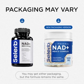 NAD Supplement for Men – Liposomal NAD+ NMN Alternative Nitric Oxide Prostate Health Supplements with Resveratrol, CoQ10, L Citrulline and Lycopene fo