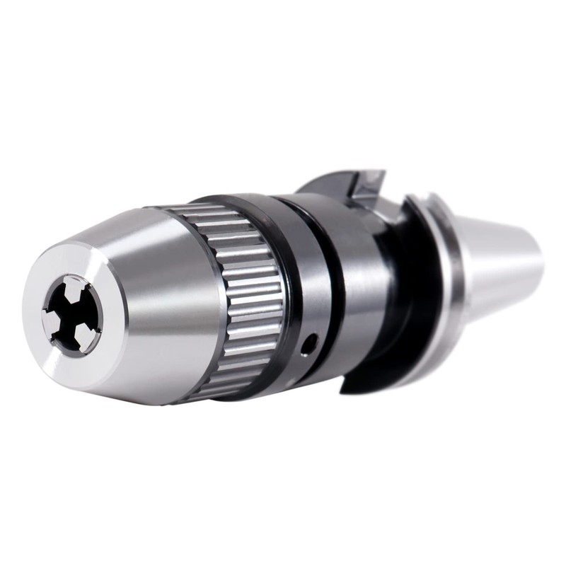 Accusize Industrial Tools 0-5/8'' Cat40 CNC Integral Keyless Drill Chuck,
