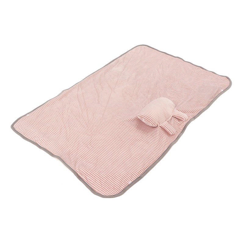 USB Heated Blanket Pink 5V High Safety Soft Polyester Fiber