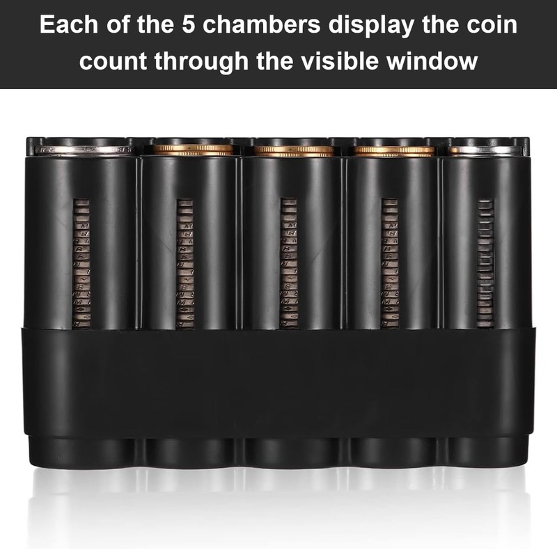 Coin Dispenser, Compact Coin Sorter, Euro Coin Changer, Euro Coin