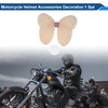 HEROFFIX Motorcycle Helmet Accessories Decoration Pearl Bow for Motorcycle Bicycle