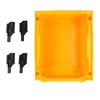 Garage Organizer Bin 377x213x178mm Thickened Slant Mouth Vertical and Back
