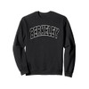 Berkeley Arched Black Text Sweatshirt