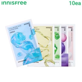 INNISFREE Active Mask 25ml*10ea, Type:MADECASSOSIDE 10ea