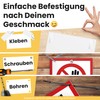 DankeDir! Zutritt verboten - Plastic Sign 30 x 20 cm
