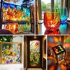Glass Paints for Glass Painting,Transparent Glass Paint 30ml,12 Color