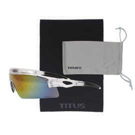 TITUS G20 All Sport Safety Glasses Shooting Eyewear Motorcycle Protection ANSI Z87+ Compliant