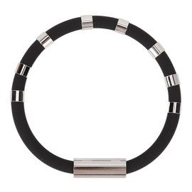 MUNEFE Anti Static Bracelet, Anti Static Wristband, Anion Bracelet Antistatic Band, Static Electricity Bracelet for Preventing Static Shocks During Winter Running (Black)