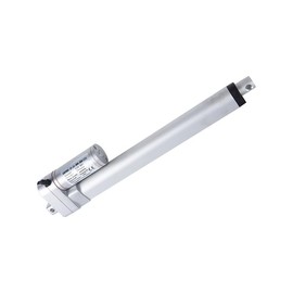 12V Linear Actuator Electric Hydraulic Cylinder Heavy Duty Lift Cylinder Actuator, Compact Electric Piston 12V with Controller 8" 200mm 3000N Stroke Actuator 5mm/s