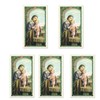 H HOLLY LINES Set of 5 Laminated St. Joseph Holy