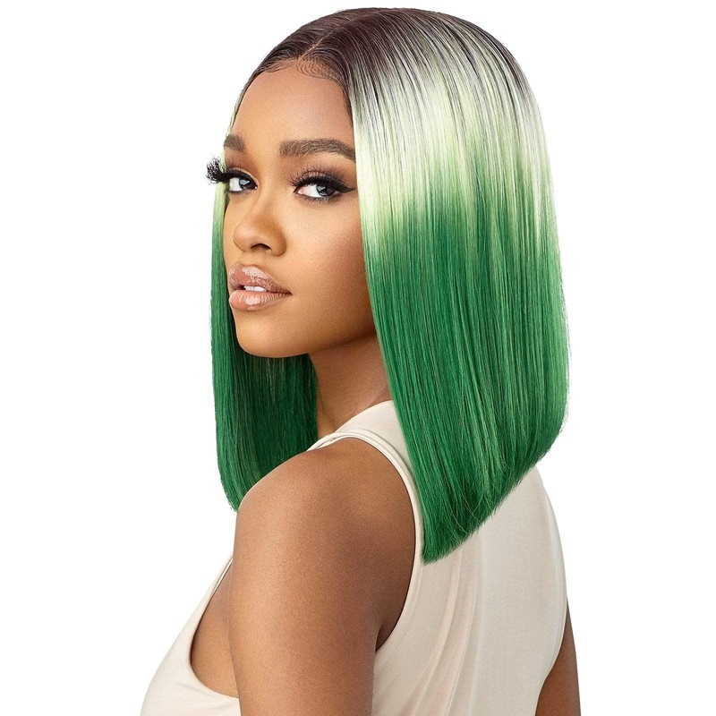 Outre Lace Wigs Lace Front Color Bomb Heat Resistant Fiber