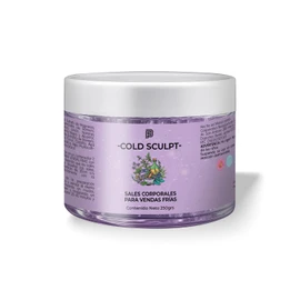 Beauty Freedom Sales Corporales Cold Sculpt 250g | Sales para Vendas Frías | Activación, Drenaje y Firmeza | Ritual Refrescante en Casa