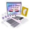 Kit Rizador De Pestañas + Laminado Cejas Con Queratina Tinte