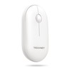 TECKNET Wireless Bluetooth Mouse White