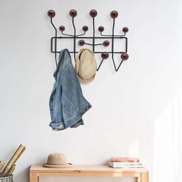 UNBRANDED Wall Hanger Coat Rack Hang It All Candy Solid