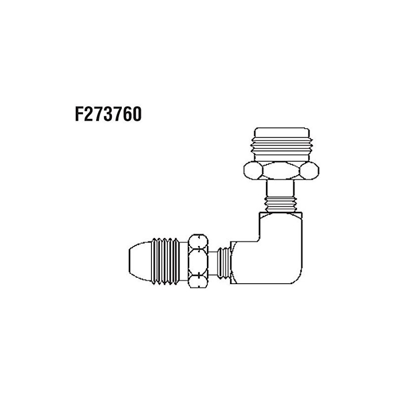 Mr. Heater 90 degree elbow w/P.O.L. x 1x20 male