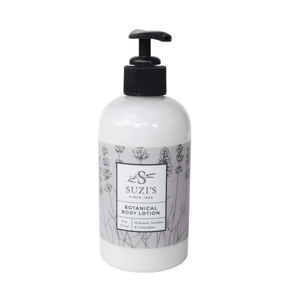 Suzis Lavender Botanical Body Lotion, 8 OZ