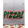 Sproutsy PIZZA Men's Baseball Cap, Hat, Flat Visor, Funny, Unisex,