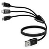 BoxWave Cable Compatible with Xplova X5 Evo - MultiCharge MicroUSB