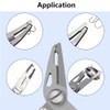Stainless Steel Fishing Pliers Scissors Multi Tool for Removing Hook