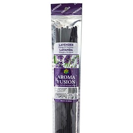 Aroma Fusion 19" Jumbo Hand Dipped Premium Incense (10-Stick Pack) - Choose Your Scent (Lavender)