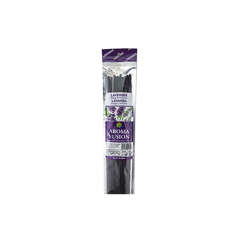 Aroma Fusion 19" Jumbo Hand Dipped Premium Incense (10-Stick Pack)