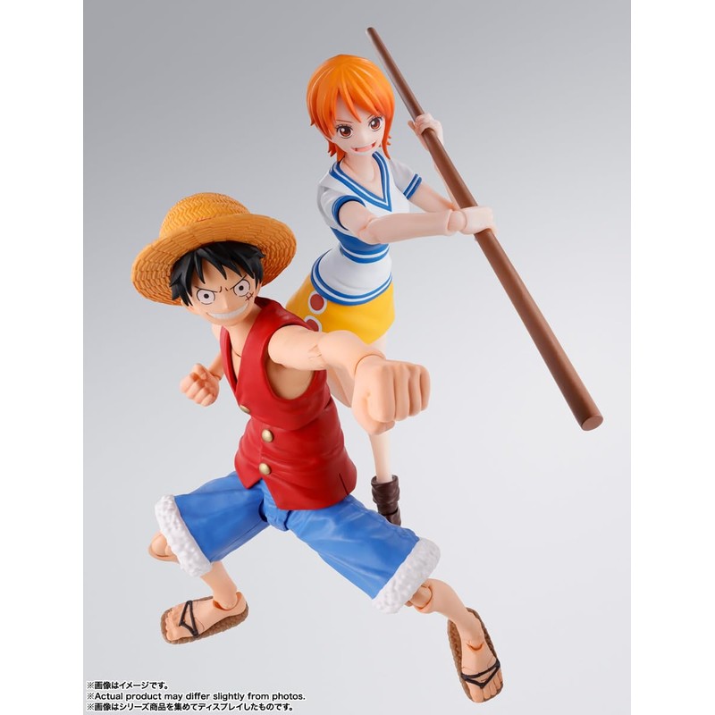 TAMASHII NATIONS Monkey d. Luffy - Romance Dawn, 14.5 cm,