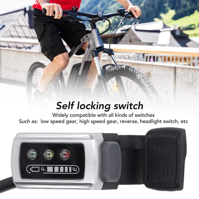 106DX Thumb Throttle for Electric Bike Scooter with Switch Battery