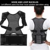 Posture Corrector Thin Mesh Cloth Shoulder Back Waist Wrap Brace