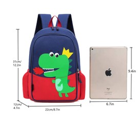 CHERUBIC Toddler Backpack, Kids Travel Backpack, Waterproof Cute Small Preschool Backpack Cartoon Daycare Bag