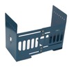 Retractable Book Ends Blue Sturdy Durable High Stability Retractable Elegant