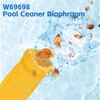 Funmit W69698 Pool Cleaner Diaphragm with W81600 Rataining Ring Long-Life