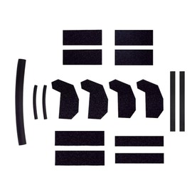 Hard Top Removable Cover Seal Kit Foam Blocker Set Replacement for Fits for Wrangler 2007-2017 Wrangler JK and Wrangler JK Unlimited 2018 Replaces 68026937AB, 17 Pieces