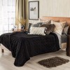 Vianney Cobertor Matrimonial Xl Austral Velvet Negro Vianney