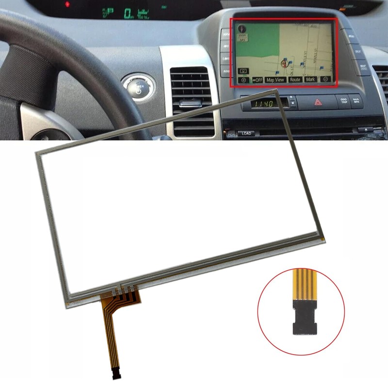 Micarun Touch Screen Digitizer Glass on Navigation Radio LCD 7