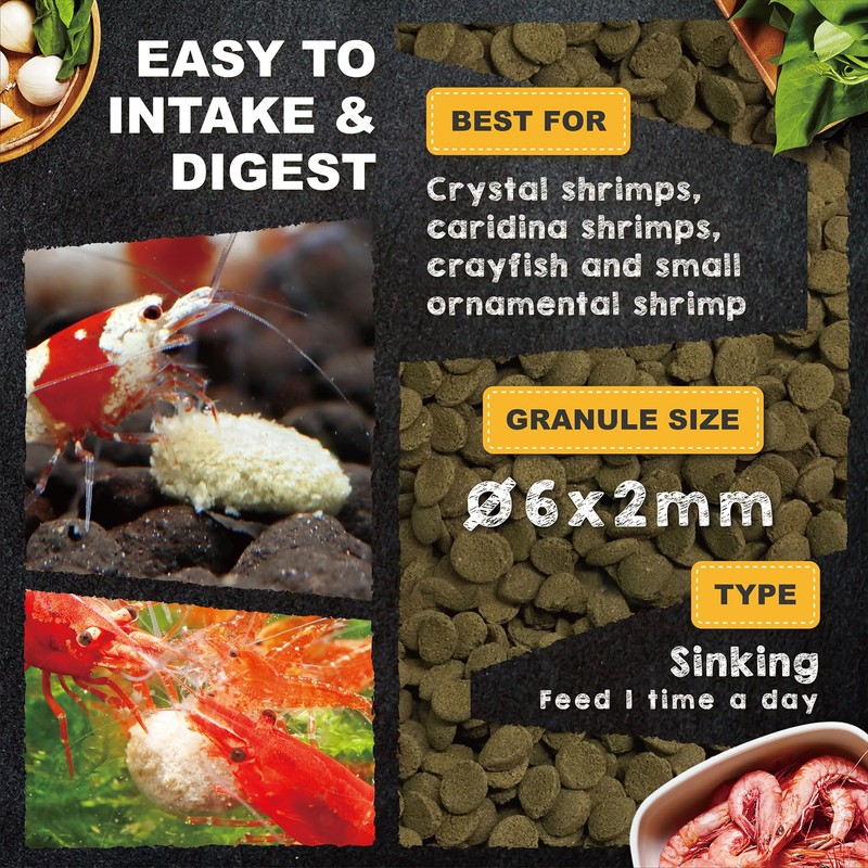 Ultra Fresh Shrimp Food, High Protein, Rich in Vitamins for