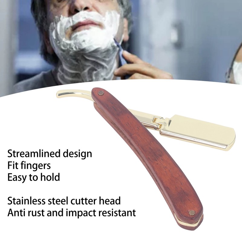 Straight Beard Trimmer Rack Professional Barber Manual Beard Blade Holder