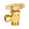 EFIELD Angle Stop Valve 1/2" Nominal (5/8" OD) Compression x