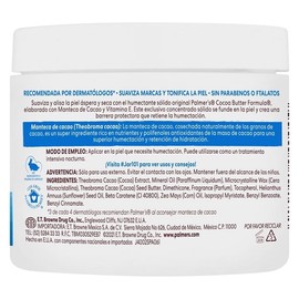 Humectante Palmer's Cocoa Butter Formula manteca de cacao 100 g