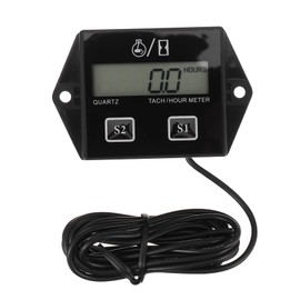 SUPVOX 3pcs Motorcycle Digital Hour Engine Tachometer for Accurate Speed Tracking Motorbike Accessory for Enhanced Performance