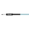 Fender Professional Series Tweed Instrument Cable, 15', Daphne Blue