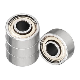Kozelo Pack of 4 Deep Groove Ball Bearings – [3 mm x 8 mm x 4 mm] Carbon Steel Ball Bearings for Engines, Conveyor Systems, Wheels and Gearboxes | Double Shielded