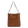 Patricia Nash Tooled Leather Ledra Bucket Crossbody Bag (Florence Tan)